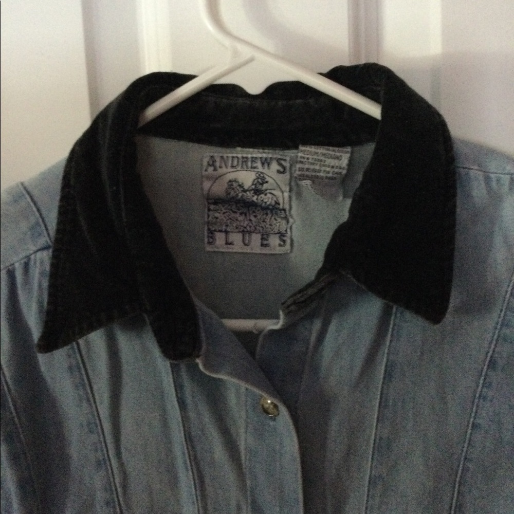 Denim top - Picture 2 of 4
